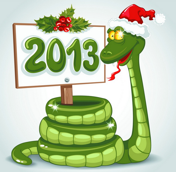 Новый Год 2013. Что принесет год Водяной Змеи?